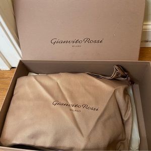 Bran New Gianvito Rossi plexi hologram heels.